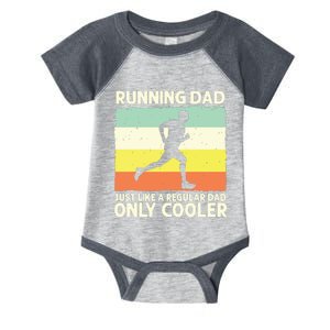 Funny Running For Men Dad Marathon Runner Coach Marathoner Infant Baby Jersey Bodysuit