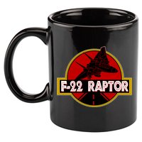 F22 Raptor Fighter Jet 11oz C Handle Ceramic Mug