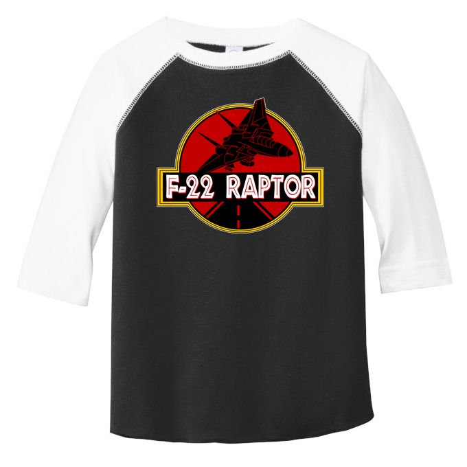 F22 Raptor Fighter Jet Toddler Fine Jersey T-Shirt