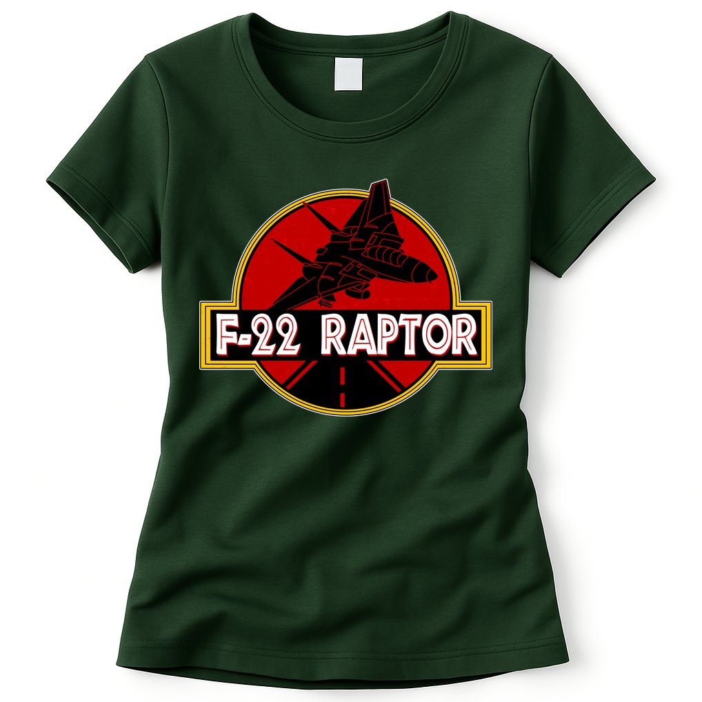 F22 Raptor Fighter Jet Womens T-Shirt
