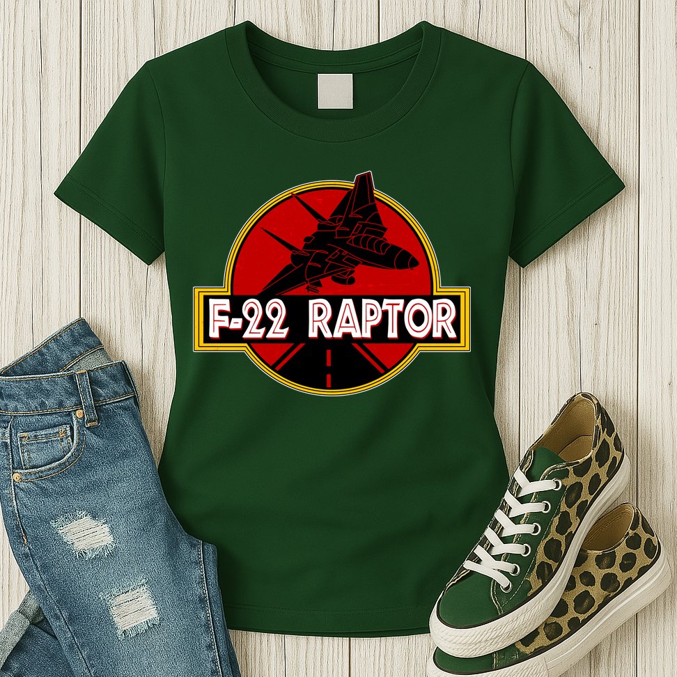 F22 Raptor Fighter Jet Womens T-Shirt