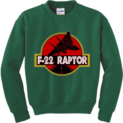 F22 Raptor Fighter Jet Kids Sweatshirt