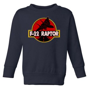 F22 Raptor Fighter Jet Toddler Sweatshirt