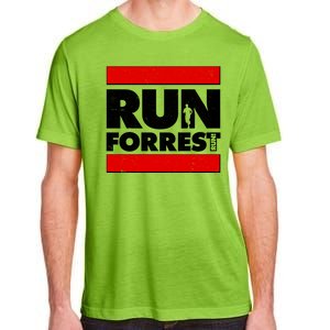 Funny Run Forrest Run Logo Adult ChromaSoft Performance T-Shirt