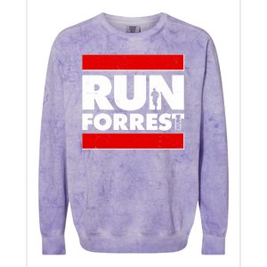 Funny Run Forrest Run Logo Colorblast Crewneck Sweatshirt