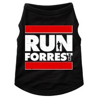 Funny Run Forrest Run Logo Doggie Tank