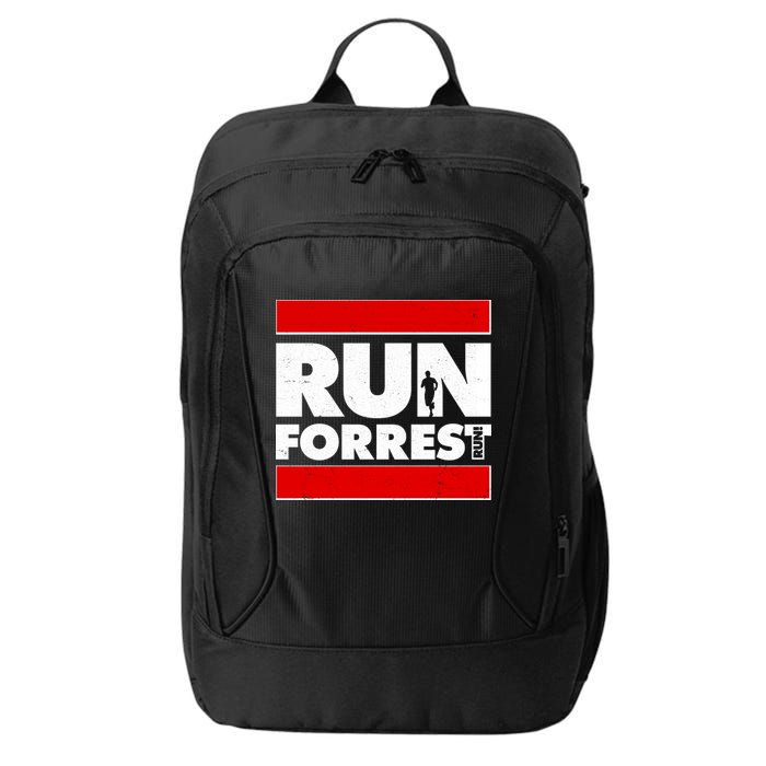 Funny Run Forrest Run Logo City Backpack