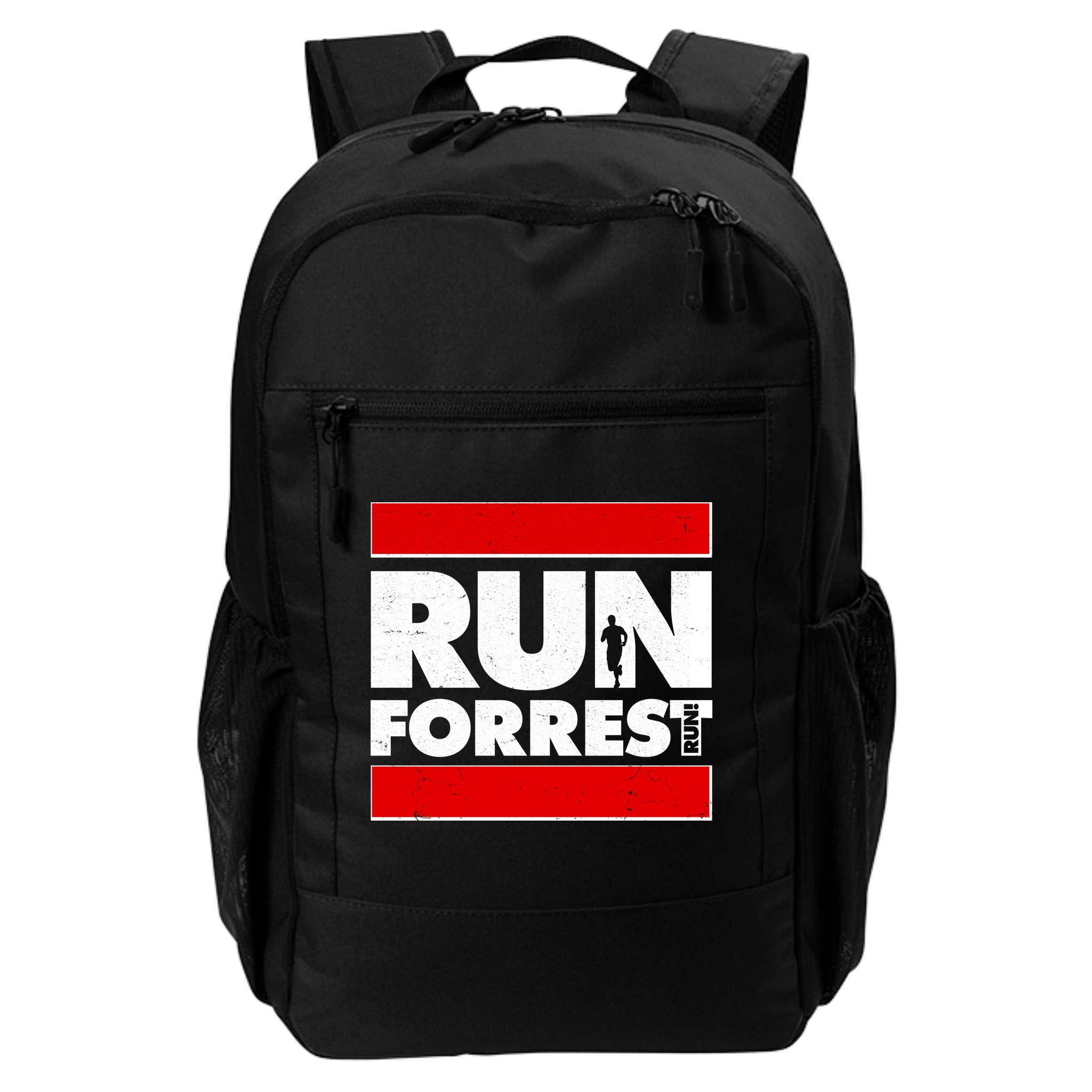 Funny Run Forrest Run Logo Backpack