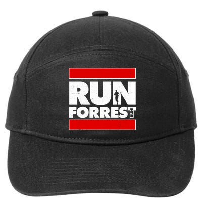 Funny Run Forrest Run Logo 7-Panel Snapback Hat