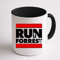 Funny Run Forrest Run Logo Mug