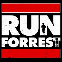 Funny Run Forrest Run Logo 16 in Basic Backpack