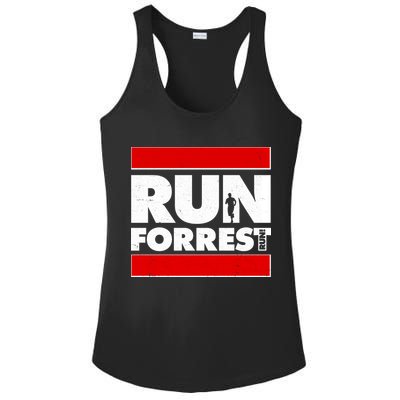 Funny Run Forrest Run Logo Ladies PosiCharge Competitor Racerback Tank