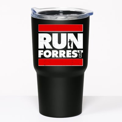 Funny Run Forrest Run Logo Tumbler