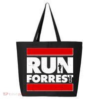 Funny Run Forrest Run Logo 25L Jumbo Tote