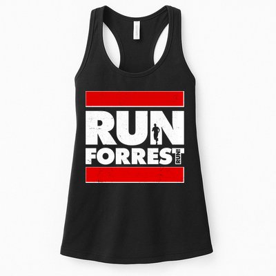 Funny Run Forrest Run Logo Womens Tank Top