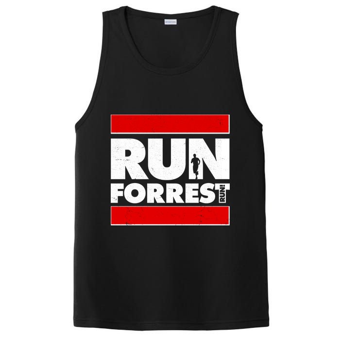 Funny Run Forrest Run Logo PosiCharge Competitor Tank