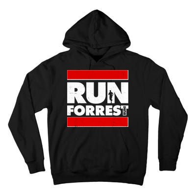 Funny Run Forrest Run Logo Tall Hoodie