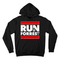 Funny Run Forrest Run Logo Tall Hoodie