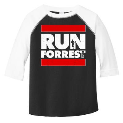 Funny Run Forrest Run Logo Toddler Fine Jersey T-Shirt