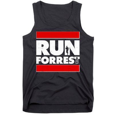 Funny Run Forrest Run Logo Tank Top