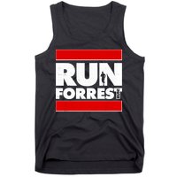 Funny Run Forrest Run Logo Tank Top