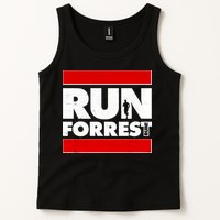 Funny Run Forrest Run Logo Tank Top