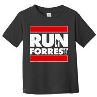 Funny Run Forrest Run Logo Toddler T-Shirt