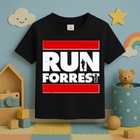 Funny Run Forrest Run Logo Toddler T-Shirt