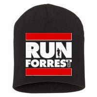Funny Run Forrest Run Logo Short Acrylic Beanie