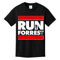 Funny Run Forrest Run Logo Kids T-Shirt