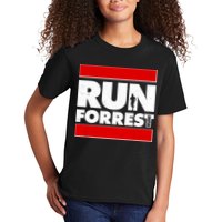 Funny Run Forrest Run Logo Kids T-Shirt