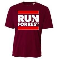 Funny Run Forrest Run Logo Cooling Performance Crew T-Shirt