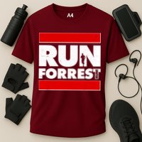 Funny Run Forrest Run Logo Performance Shirt