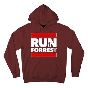 Funny Run Forrest Run Logo Hoodie