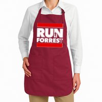 Funny Run Forrest Run Logo Apron