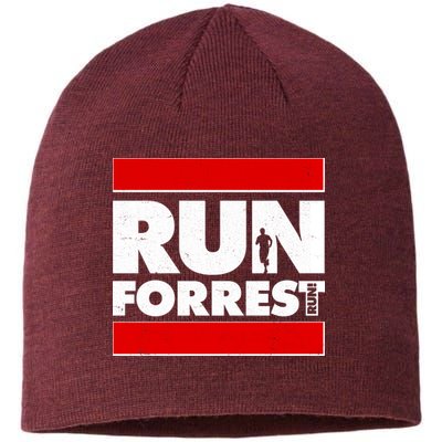 Funny Run Forrest Run Logo Sustainable Beanie
