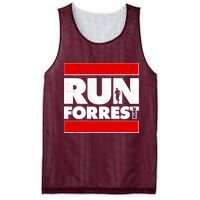 Funny Run Forrest Run Logo Mesh Reversible Basketball Jersey Tank