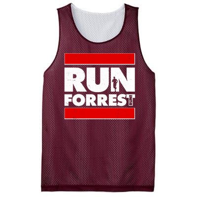 Funny Run Forrest Run Logo Mesh Reversible Basketball Jersey Tank