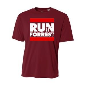 Funny Run Forrest Run Logo Youth Performance Sprint T-Shirt