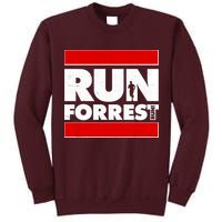 Funny Run Forrest Run Logo Tall Sweatshirt