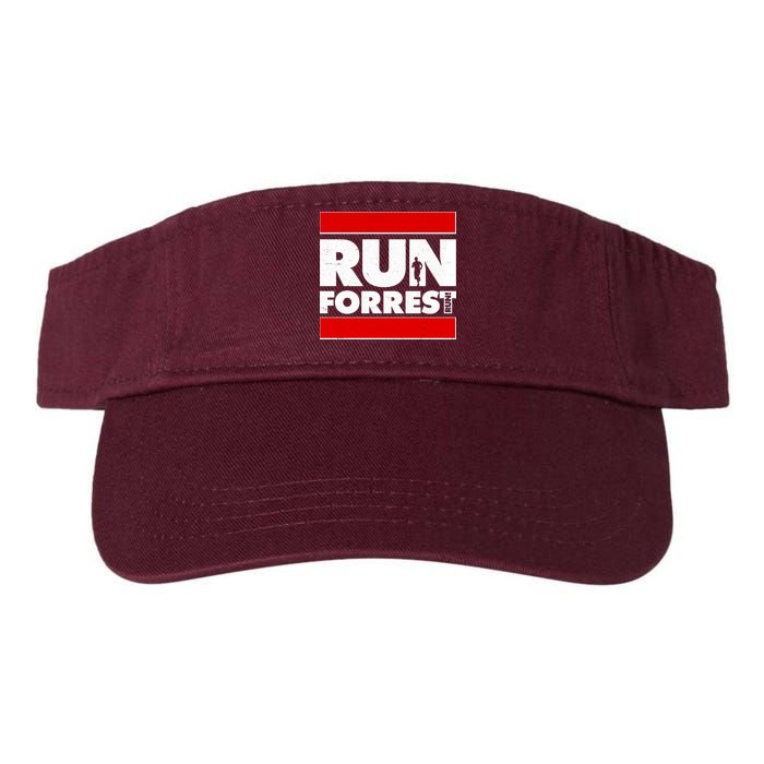 Funny Run Forrest Run Logo Visor