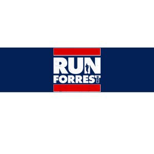 Funny Run Forrest Run Logo Bumper Sticker