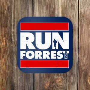 Funny Run Forrest Run Logo Coaster