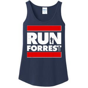 Funny Run Forrest Run Logo Ladies Essential Tank