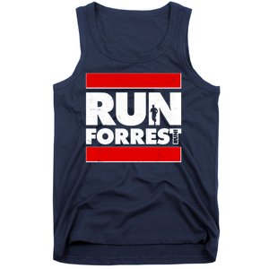 Funny Run Forrest Run Logo Tank Top