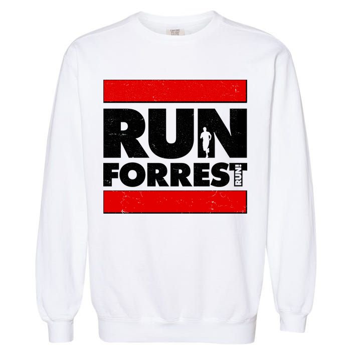 Funny Run Forrest Run Logo Garment-Dyed Sweatshirt