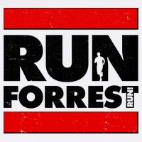 Funny Run Forrest Run Logo Garment-Dyed Sweatshirt