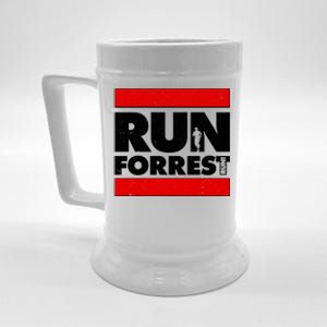 Funny Run Forrest Run Logo Beer Stein