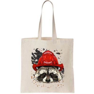 Firefighter Raccoon Fire Department Fireman Trash Panda Bag