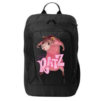 Funny Rat Funny Mouse Ratz Pink Ratz Mouse Meme Pink Rat City Backpack